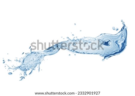 Water,water splash isolated on white background	