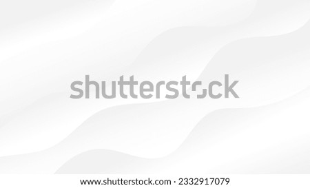 Abstract smooth wave texture gray geometry pattern. Geometric abstract background with simple lines. Creative idea for medical, technology or science design. Vector Royalty-Free Stock Photo #2332917079