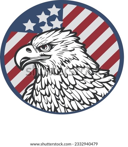 American eagle 4th of july t-shirt design