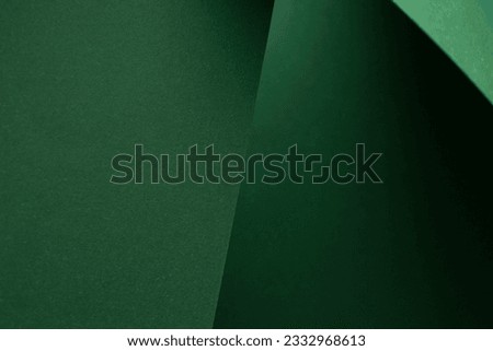 Abstract  geometric green background, copy space