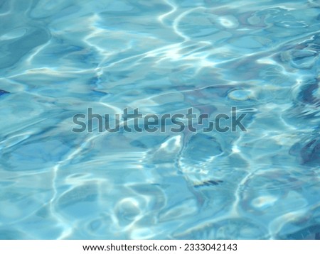 clear the blue water ripples texture in the pool