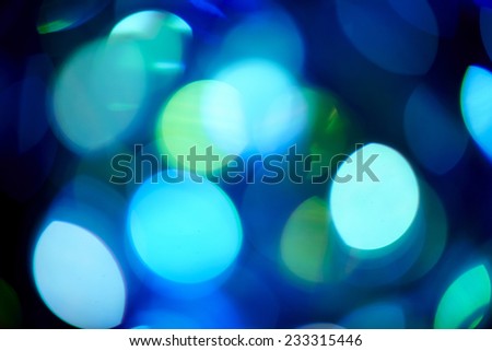 Colorful circles of light abstract background.