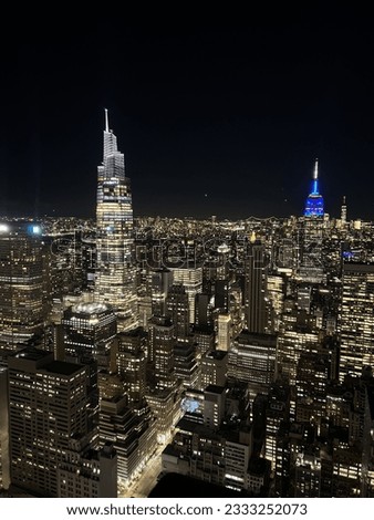 New York City SkyLine Night 