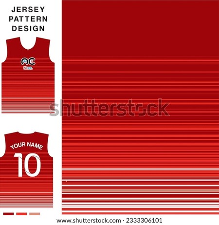Abstract striped line concept vector jersey pattern template for printing or sublimation sports uniforms football volleyball basketball e-sports cycling and fishing Free Vector.