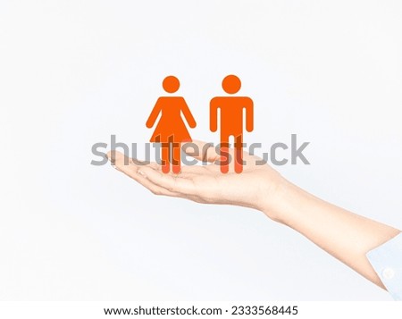 Woman hand palm facing upwards.Global internet connection technology.Business,digital marketing ,finance and banking,digital link technology, heart .AI controls technology futuristic,people and world
