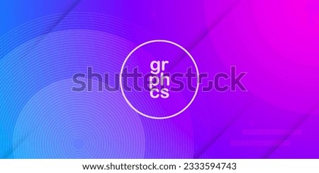 Abstract pink, blue and purple gradient with circle pattern background. Modern pattern for display product ad website template wallpaper poster. Eps10 vector
