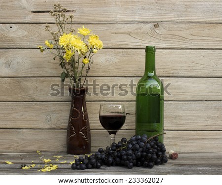 Still Life Wine grapes