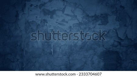 beautiful abstract grunge dark blue decor wall texture banner background with space for text