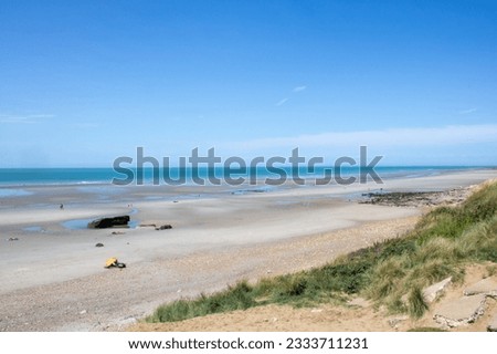 beach sangatte nord pas de calais Royalty-Free Stock Photo #2333711231