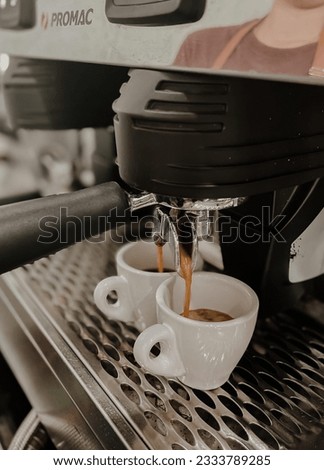 Double shot is coming. Good pic for coffee maker.