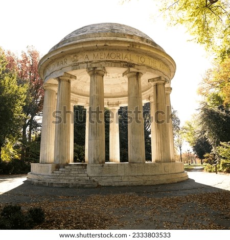 World War I Memorial in Washington, D.C., USA.
