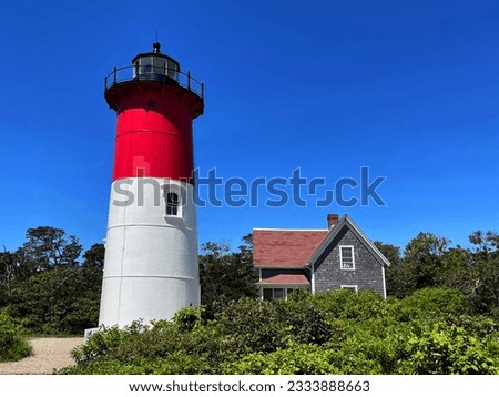 Nauset light house in Cape Cod. Populer for it's picture on potato chips