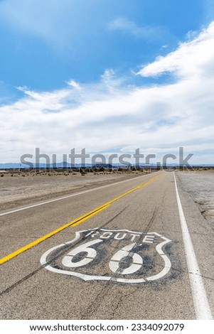 Legendary Route 66, a symbol of adventure and freedom on the open road