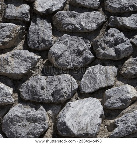 stone rock wall for background and texture