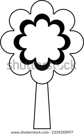Clip art illustration, flat vector design for any project.