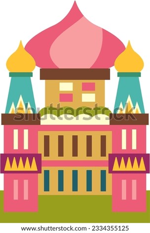 Clip art illustration, flat vector element design for any project.
