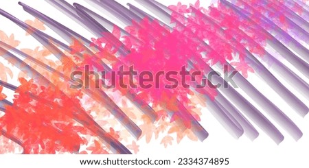 abstract background with lines multicolor effect on the white background pink lover image