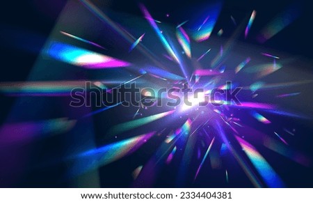 Overlay for backgrounds.Triangular prism concept. Royalty-Free Stock Photo #2334404381