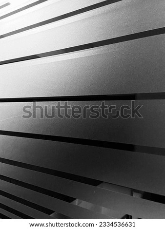 seamless lines with horizontal lines graphic design fan layered black and white strict graphic background retro style template deck wallpaper, wrapping, textile, fabric vector illustration Royalty-Free Stock Photo #2334536631
