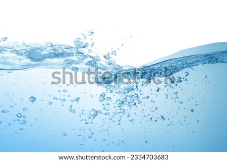 Water ,water splash isolated on white background,water splash	 Royalty-Free Stock Photo #2334703683