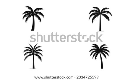 palm tree clip art design
