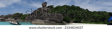 thailand nature  - similan islands, phi phi silands, james bond island Royalty-Free Stock Photo #2334834037
