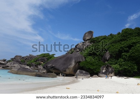 thailand nature  - similan islands, phi phi silands, james bond island Royalty-Free Stock Photo #2334834097