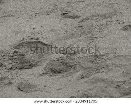 Sand picture detail in Sabang, Indonesia