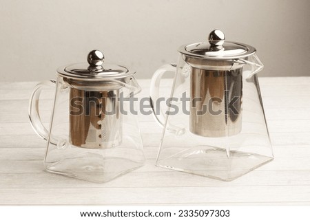 tea pot, glass tea pot