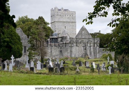 Ireland, Co Kerry, Muckross Abbey, Killarney Royalty-Free Stock Photo #23352001