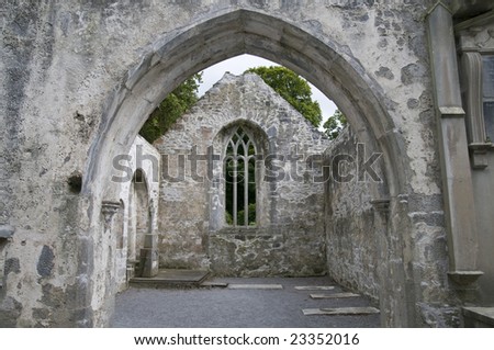 Ireland, Co Kerry, Muckross Abbey, Killarney Royalty-Free Stock Photo #23352016