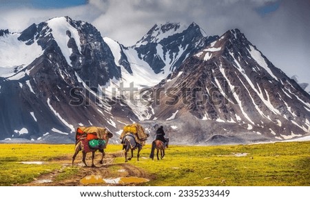 Beautiful land of inner Mongolia Royalty-Free Stock Photo #2335233449