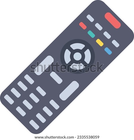 Professionally drawn remote control illustration on a white background	 Royalty-Free Stock Photo #2335538059