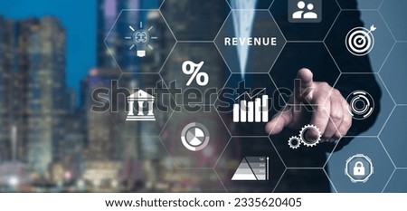 Navigating the financial landscape, strategies for performance and investment in the digital economy, maximize revenue with transformative strategies, optimize assets, embrace financial growth. Royalty-Free Stock Photo #2335620405