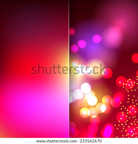 abstract colorful background with matt glass.Christmas glowing background. 