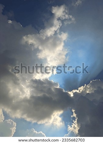 A Beautiful combination of clouds and God rays.