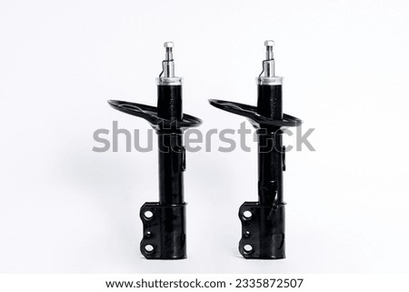 The image of a car's shock absorber tree, car parts Royalty-Free Stock Photo #2335872507