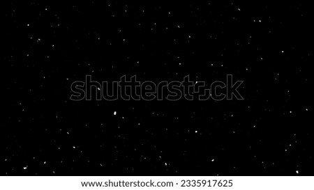 galaxy cosmos star pattern Hand drawn falling snow spray winter. Vector texture background Royalty-Free Stock Photo #2335917625