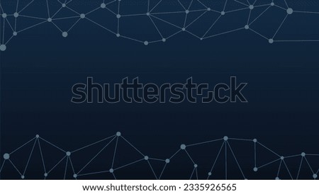 Plexus mesh geometric background. Dots connected by lines. Technology abstract dark background. Minimalist backdrop. Vector