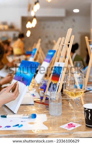 Wine  Colors: Art and Wine Painting Workshop