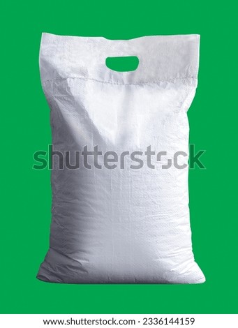 Sack of rice and beans mockup Royalty-Free Stock Photo #2336144159