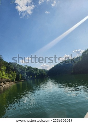 View of Lake Cumberland from Boat