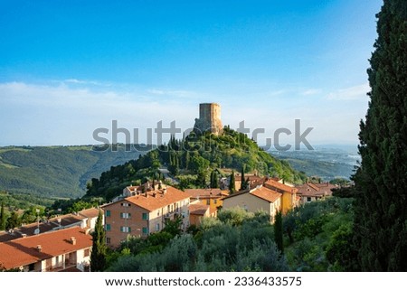 Town of Castiglione d'Orcia - Italy Royalty-Free Stock Photo #2336433575