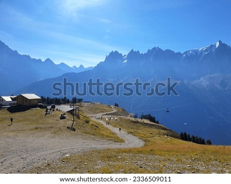 Chamonix Mont Blanc Mountain View
