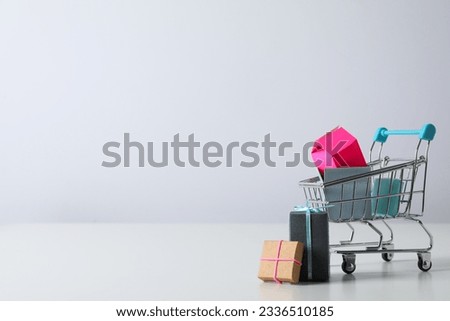 Shopping and making purchase concept, sale and discount