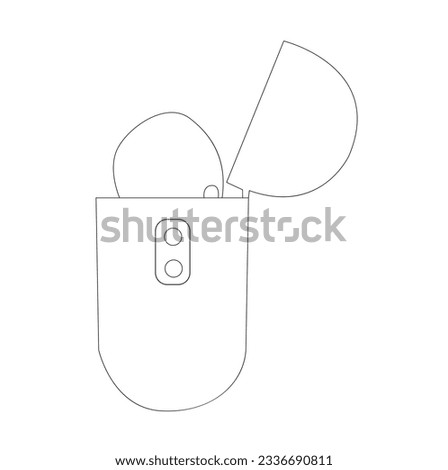 Air pods icon. Wireless symbol modern simple vector icon for website design, mobile app, ui. Vector Illustration
