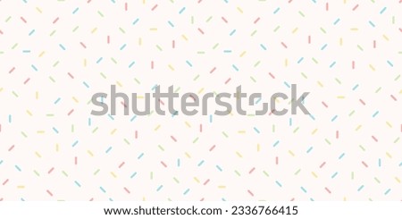 Sprinkle vector seamless pattern background Royalty-Free Stock Photo #2336766415