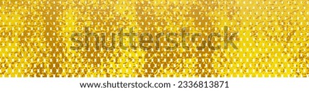 Yellow textured horizontal background. Empty panorama widescreen backdrop illustration with copy space, usable for social media, story, banner, poster, Ads, events, party, celebration and design works