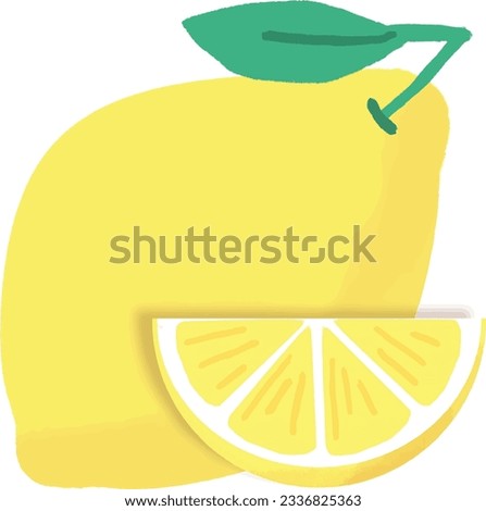 Lemon, cute Lemon, drawing, Lemon drawing, fruit