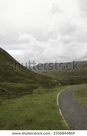 Devil's elbow viewpoint cairngorms scotland Royalty-Free Stock Photo #2336844869